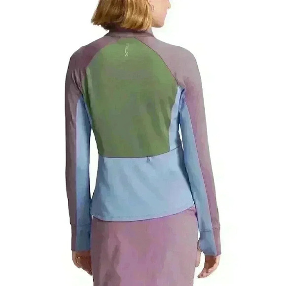 NEW! RLX Golf Ralph Lauren Women's M Color-Blocked Jersey Jacket NWT $168 - Picture 5 of 5